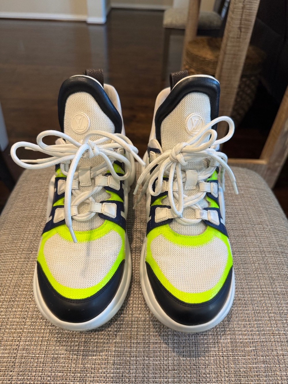 Louis Vuitton Archlight Sneakers White/Navy/Neon